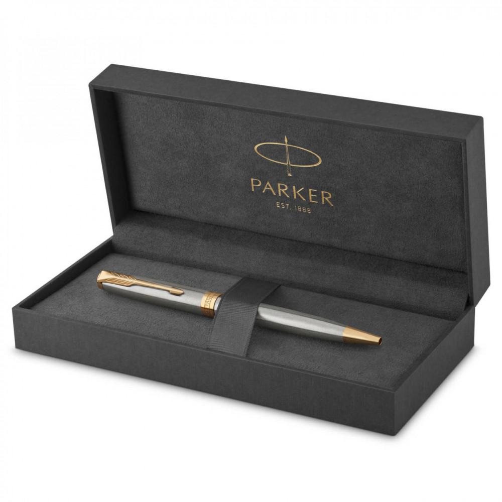 Кулькова ручка Parker SONNET 17 Stainless Steel з логотипом Кулькова ручка Parker SONNET 17 Stainless Steel з логотипом Фото 6